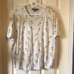 A pineapple print t-shirt